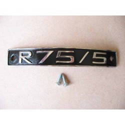 Placa identificacion sillin BMW R 75/5