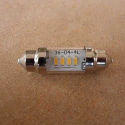 LED tipo Sofite blanco 6V 10 x 36 VINTAGE