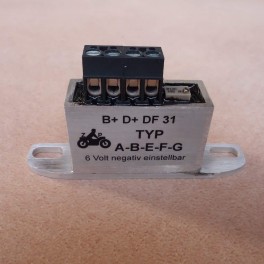 Electronic motorcycle regulator UNIVERSAL 6V Electronic motorcycle regulator UNIVERSAL 6V