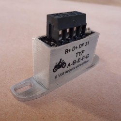 Electronic motorcycle regulator UNIVERSAL 6V