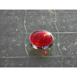 Red control lamp lens with chromed rim BMW 1950 - 54
