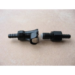 Conector/desconector rapido tubo de gasolina 7.5 mm diametro