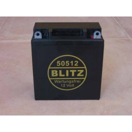 Gel battery BLITZ black 12V conversion BMW R 50 - 69S maint.free