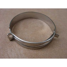 Air filter clamp, chrome plated stainless steel BMW R 50 - R 60/