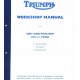 Libro de taller TRIUMPH 650 cc twins UNIT 1963 hasta 1970