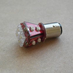 LED bulb white/red 21/5 Watt tail lamp BMW R 24 - 27, R 50 - 69S