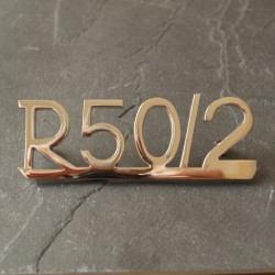 Schriftzug "R 50" Kotflügel