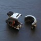 Head lamp dip switch NSU Max chromed BOSCH type with HB clamp