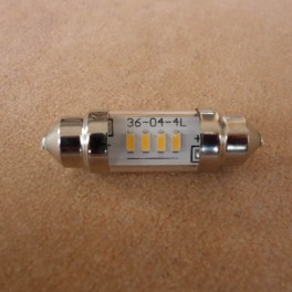 LED Soffitte 6 LED SMD 16x37mm 10-30V warmweiß