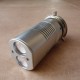 LED laser projector twin channel type bulb 12 V DC 6000 lumen P 43 T (H4)