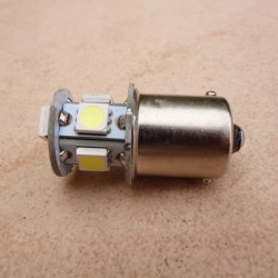 LED bulb 6V white BA15S