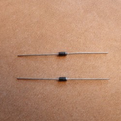 Blocking diodes for control lamps
