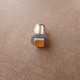 LED bulb warm white 6V BA7 speedo light VINTAGE