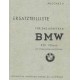 Spares catalogue BMW R 75 military with sidecar