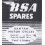 Spares catalogue BSA BANTAM two stroke models D 1 (125) cc and D