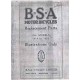 Spares catalogue BSA all models 1914 - 1923 Illustrations only