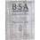 ET Katalog BSA alle Modelle 1914 - 1923 nur Abbildungen